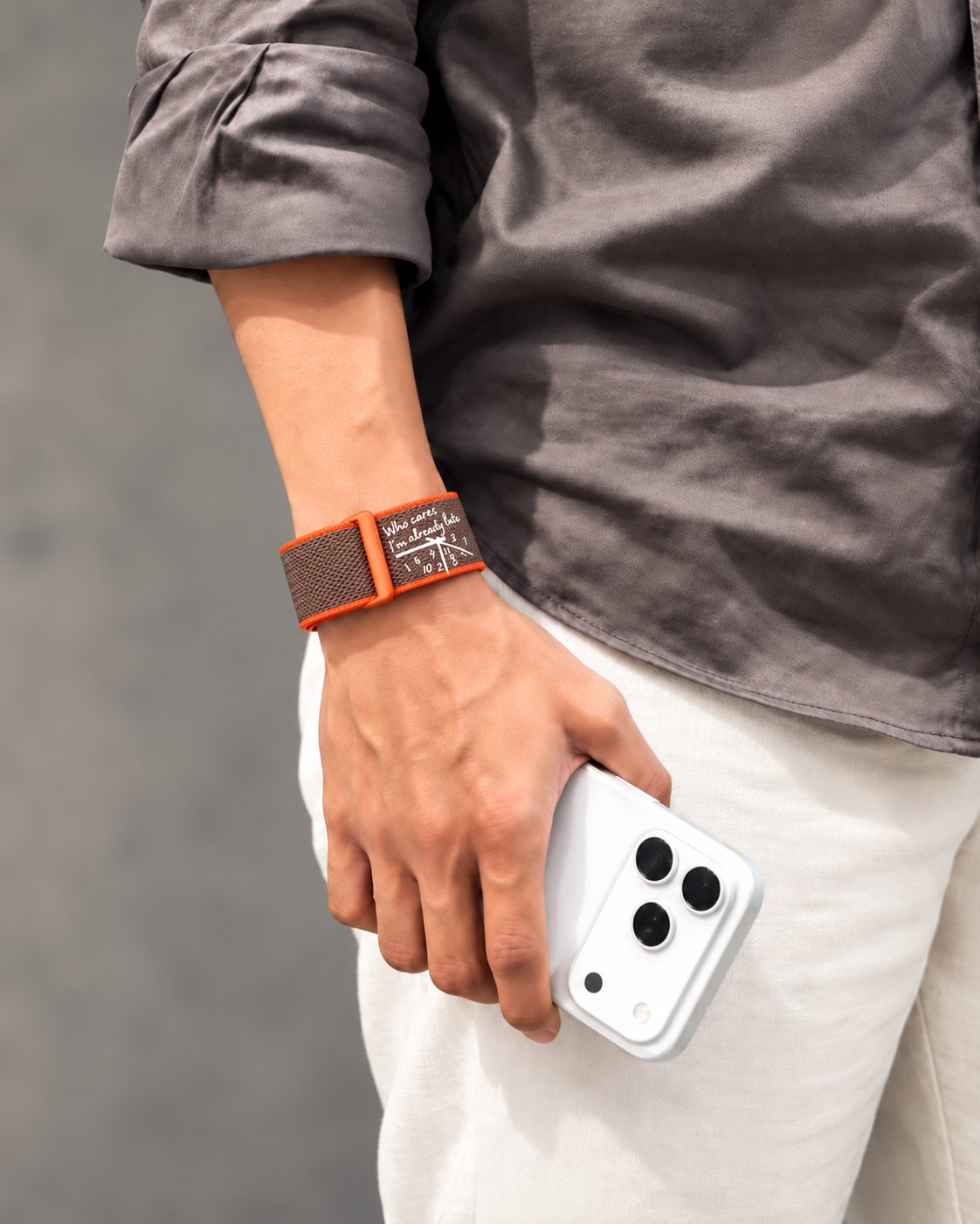 NABADAK Desert Ember — Brown & Orange