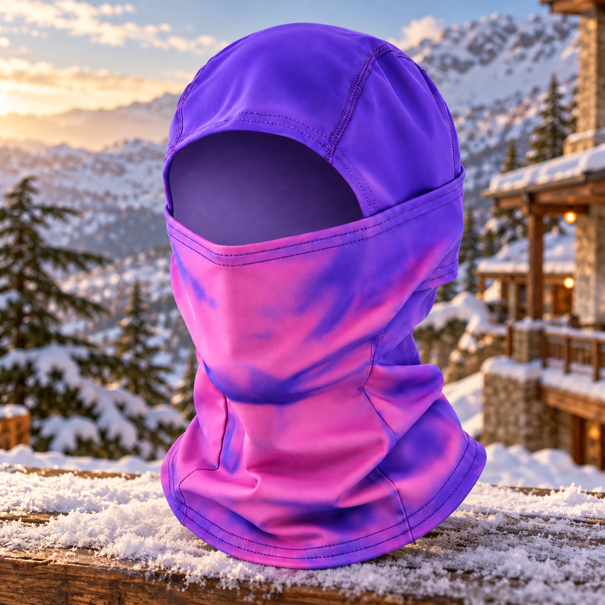 Nabadak Reactive Balaclava – Aurora Purple