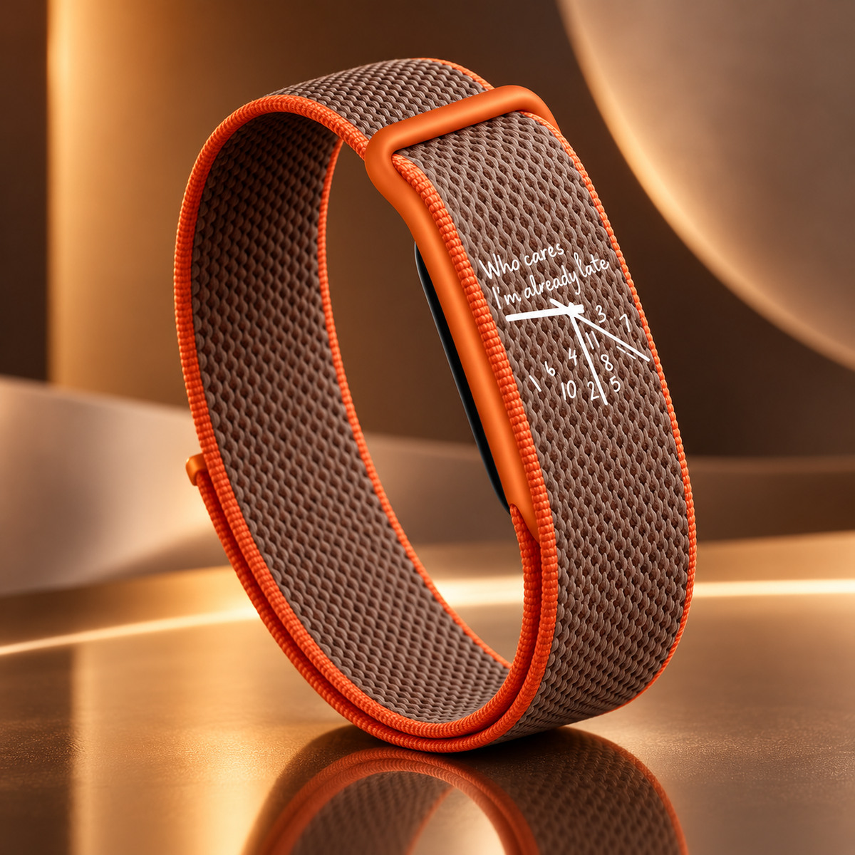 NABADAK Desert Ember — Brown & Orange